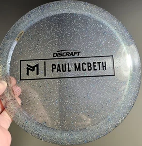 Discraft CryZtal Sparkle Paul McBeth Athena - Clear - 170-172g - NEW RARE PROTO - Picture 1 of 5