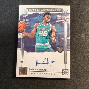 2023-24 Panini Impeccable James Nnaji Rookie Auto 09/99 RA-NNA A2 - Picture 1 of 3