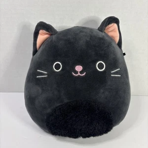 Squishmallows Bambalina 8 Zoll schwarze Plüschkatze mit flauschigem Bauch - Bild 1 von 6