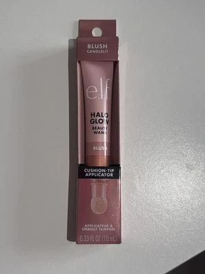 ELF Halo Glow Beauty Wand Blush Glowy Liquid Blush Vegan - Candlelit Boxed 10ml - Image 1 of 4