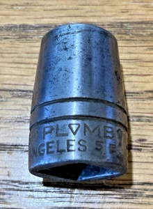 Plvmb Plomb 1/2" Drive 1/2" Shallow Socket 12-point 5416 - Bild 1 von 5