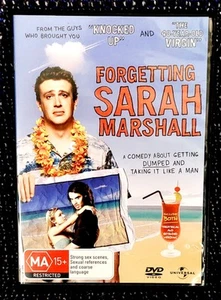 Forgetting Sarah Marshall Starring Kristen Bell & Jason Segal DVD, 2008 Region 4 - Picture 1 of 3