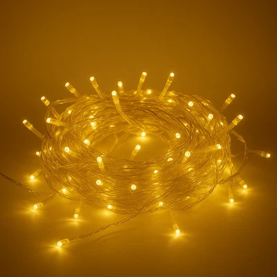 Luci Led per albero di natale decorazione con 8 giochi luce da 10/20/30/50 metri - Immagine 1 di 2