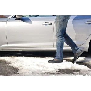 Acton, Urban schwarze Sicherheitsüberschuhe wasserdicht Traktion Größe L - Bild 1 von 10