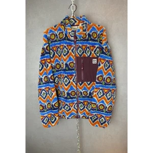 Lucy & Yak Fleecejacke Full Zip Azteken Rautenmuster Damen Gr. L - Bild 1 von 11