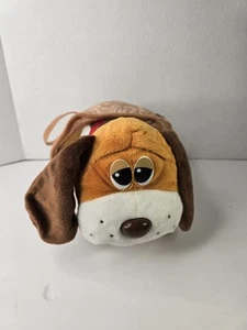 Hasbro 2014 Pound Puppies Puppy Brown Orange White 13" Plush Beagle With Bag - Picture 1 of 15