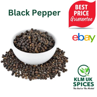 Pure Black Peppercorns Pepper Whole A-Grade Spice Directly from Sri Lanka - Image 1 of 4