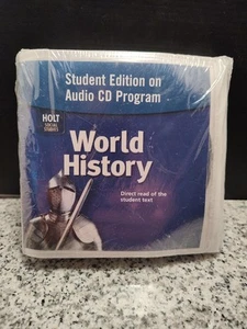 World History Student Edition on Audio CD Program World History Direct read. New - Picture 1 of 4