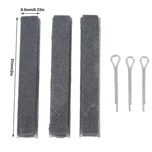 3PCS Engine Cylinder Hone Stone Heavy Duty Construction 3 Jaw Cylinder Honing - Picture 1 of 12