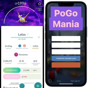 Shiny Dynamax Latias✨Special Background✨mini PTC 20k✨ - Picture 1 of 1