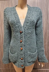 Gudrun Gudrun Handmade Alpaca Cardigan Size M - Picture 1 of 14