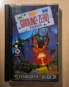 Ground Zero Texas - Sega Mega CD - PAL - Complete with Manual