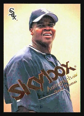 SkyBox Autographics #62 2004 Frank Thomas Chicago White Sox Foto 1 de 2