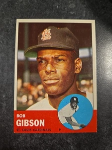1963 Topps #415 Bob Gibson EX-MT  - Picture 1 of 6