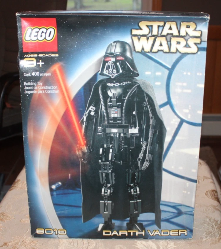 LEGO Star Wars: Darth Vader 8010 Technic New Sealed Box Vintage 2002 - Image 1 of 4