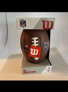 NFL Wilson Bronze Series The Duke Mini Football Brown New In Box - Picture 1 of 7