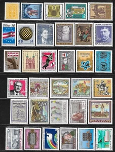 Lotto 33 Francobolli Austria Europa Zecca Tutti Diversi Collezione Paese MH - Foto 1 di 1