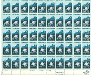 Scott #1711...13 Cent...Colorado...50er Bogen - Bild 1 von 1