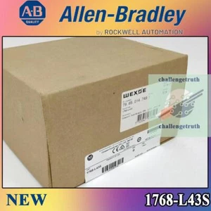 Factory Sealed 1768-L43S Compact GuardLogix CPU L43S 2M/0.5M - Picture 1 of 5