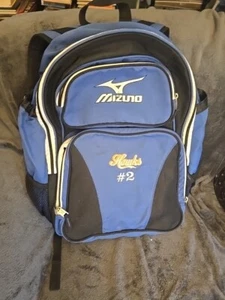 Mizuno Baseball/Softball Organizer G3 Batpack Royal Blue Holds 2 Bats - Picture 1 of 10