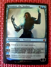 MtG Foil TEZZERET THE SEEKER 39/79 Duel Deck: Elspeth vs. Tezzeret DDF Magic NM