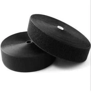 Cinta de coser marca VELCRO® 25 mm negra - gancho, bucle y juego - Imagen 1 de 3