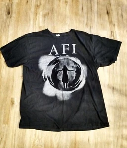 Original AFI Vintage Black Band T Shirt 2x XL Burials Punk Rock Alternative Emo - Picture 1 of 4