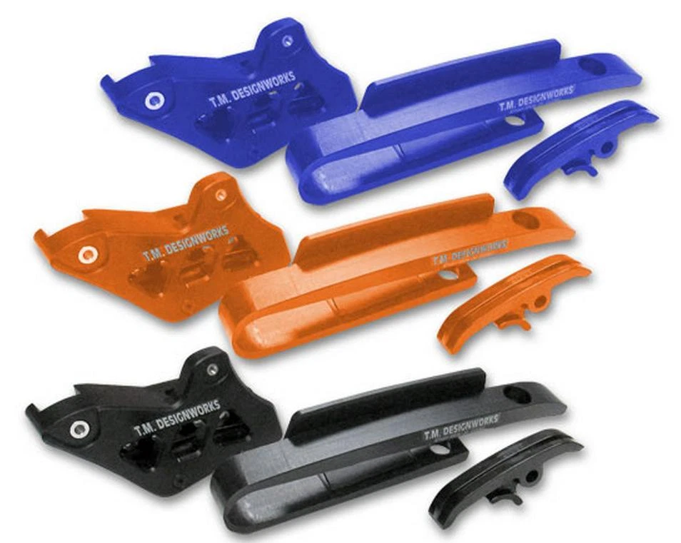 TM Design Works Baja-Rally Cadena Slide-N-Guía Kit Negro KTM-225-BK Foto 1 de 1