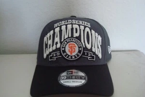 SAN FRANCISCO GIANTS W.S. CHAMPS FITTED SZ SM/MED DEADSTOCK HAT CAP VINTAGE F2 - Picture 1 of 2