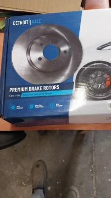 Rotores de freno ranurados perforados traseros R-55039 para Buick, Chevy, Oldsmobile y Pontiac Foto 1 de 2