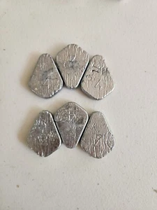 25 STCK. 4OZ FLACHE NO-ROLL SLIP/SLIDE SINKER, BLEI, GEWICHTE, ANGELN, KOSTENLOSER VERSAND - Bild 1 von 1