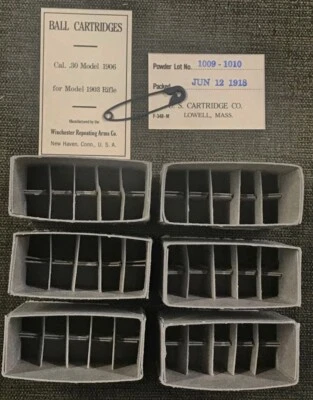 一战 M1906 仿制品 BANDOLEER 恢复套件 适用于 M1903 和 M1917 步枪 — 第 1/4 张图片