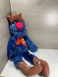 Knickerbocker Sesame Street Marshall Grover Plush Vintage 19” - Picture 1 of 11