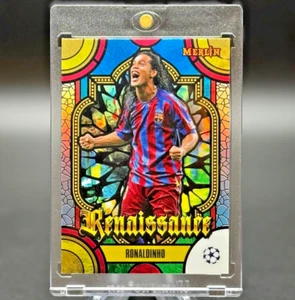 Ronaldinho 2023-24 Topps Merlin Champions League Renaissance #R-5 FC Barcelona - Picture 1 of 10