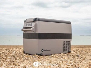 Just Kampers Electric 12v-230v Chłodnica Camping Cool Box Lodówka samochodowa Zamrażarka 45 l  - Zdjęcie 1 z 6