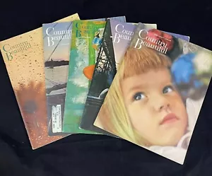 Lot of 5 Vintage Country Beautiful Magazines early 60s - Foto 1 di 12