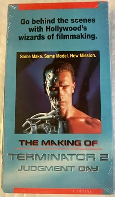 Rare! Making of TERMINATOR 2 JUDGMENT DAY Official Release VHS T2 New - Image 1 of 4