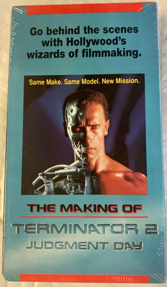 Rare! Making of TERMINATOR 2 JUDGMENT DAY Official Release VHS T2 New - Image 1 of 4