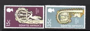 CAYMAN ISLANDS MNH 1975 SG389-390 OSTERN - Bild 1 von 1