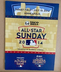 MLB All Star Sunday 2014 Taco Bell All Stars Future & Legends Program COMO NUEVO - Imagen 1 de 1