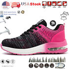 Safety Shoes Work Sneakers Steel Toe Shoes for Women Lightweight Indestructible