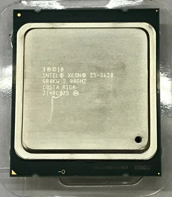 Intel Xeon E5-2620 Processor 6 Core Cache 2.00GHz SR0KW CPU Socket FCLGA2011 - Image 1 of 2