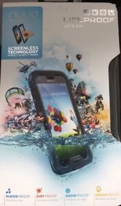 Lifeproof Nuud Waterproof Screenless Case for Samsung Galaxy S4 Black / Clear