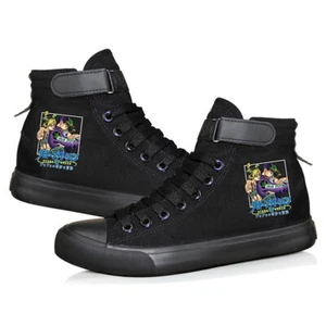 Jojo's Bizarre Adventure Anime Sneaker Freizeitschuhe Sportschuhe Schnürer Shoe - Picture 1 of 3