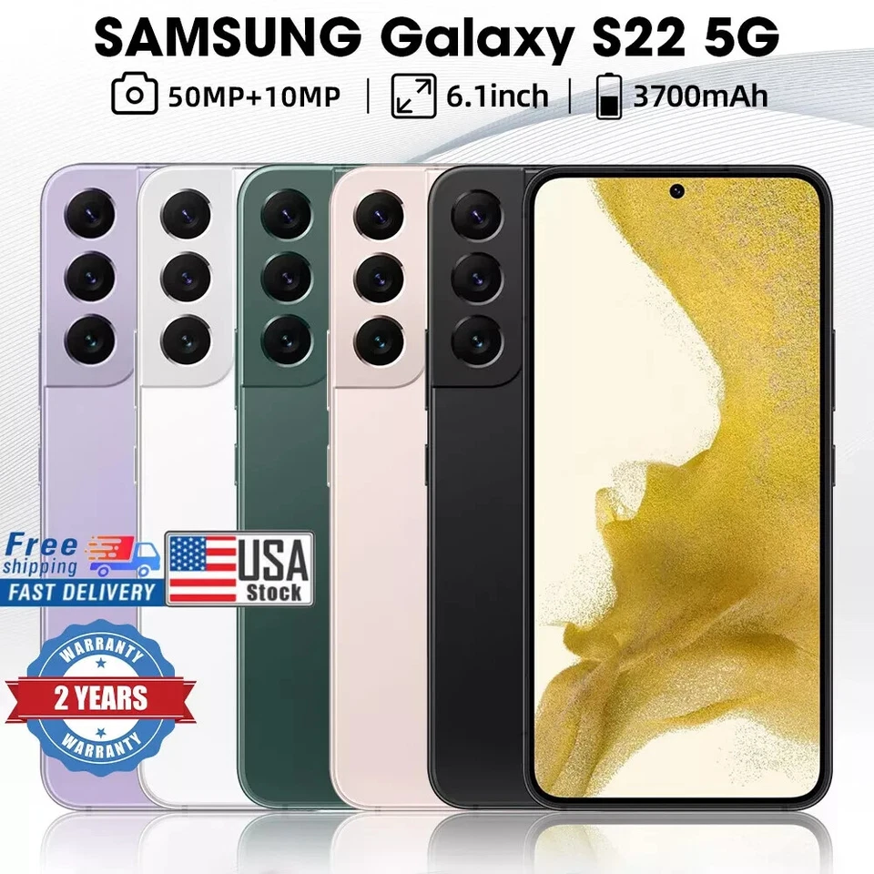 Samsung Galaxy S22 - 256 GB - Phantom White (Unlocked)