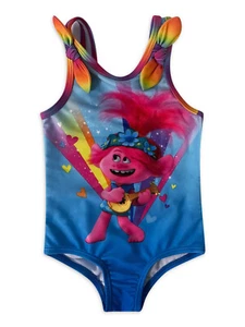Traje de baño de una pieza Trolls bebé niña talla 12 meses - Imagen 1 de 2
