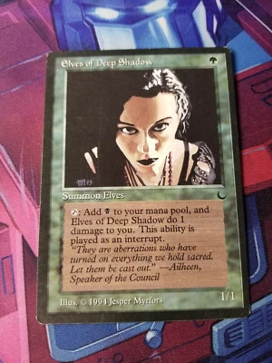 Elves of Deep Shadow (The Dark) NM vintage MTG - Image 1 of 2