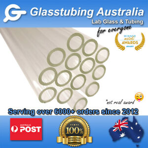 Glass Tubing  10mm 1.5mm wall  borosilicate 3.3 blowing tube pyrex AUSTRALIA
