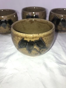 Otagiri Steinzeug Sake oder Teetassen x 4 - Bild 1 von 13