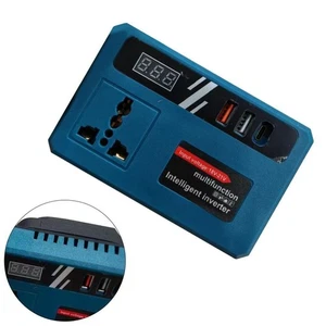 DC 21V To 220V Battery Inverter For Outdoor Activities and Equipment - Zdjęcie 1 z 11